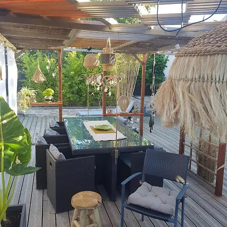 Loft, Clim, Jardin, Piscine, Calme, Parc Expo, Prázdninový dům Mauguio