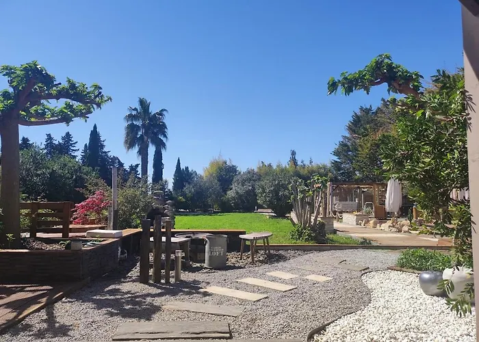 Loft, Clim, Jardin, Piscine, Calme, Parc Expo, Casa de Férias *