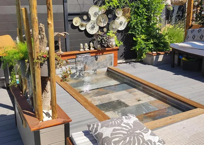 Casa de Férias Loft, Clim, Jardin, Piscine, Calme, Parc Expo, *
