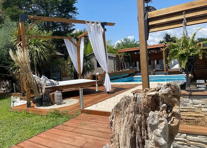 Loft, Clim, Jardin, Piscine, Calme, Parc Expo, * Mauguio