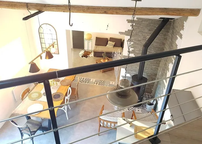 Loft, Clim, Jardin, Piscine, Calme, Parc Expo, Casa de Férias