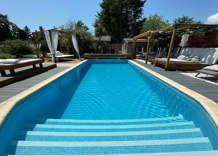 Loft, Clim, Jardin, Piscine, Calme, Parc Expo, Mauguio